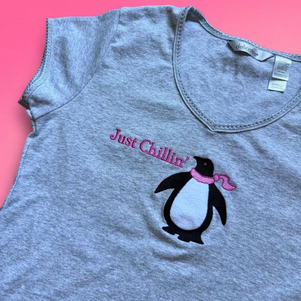 vintage y2k penguin t shirt